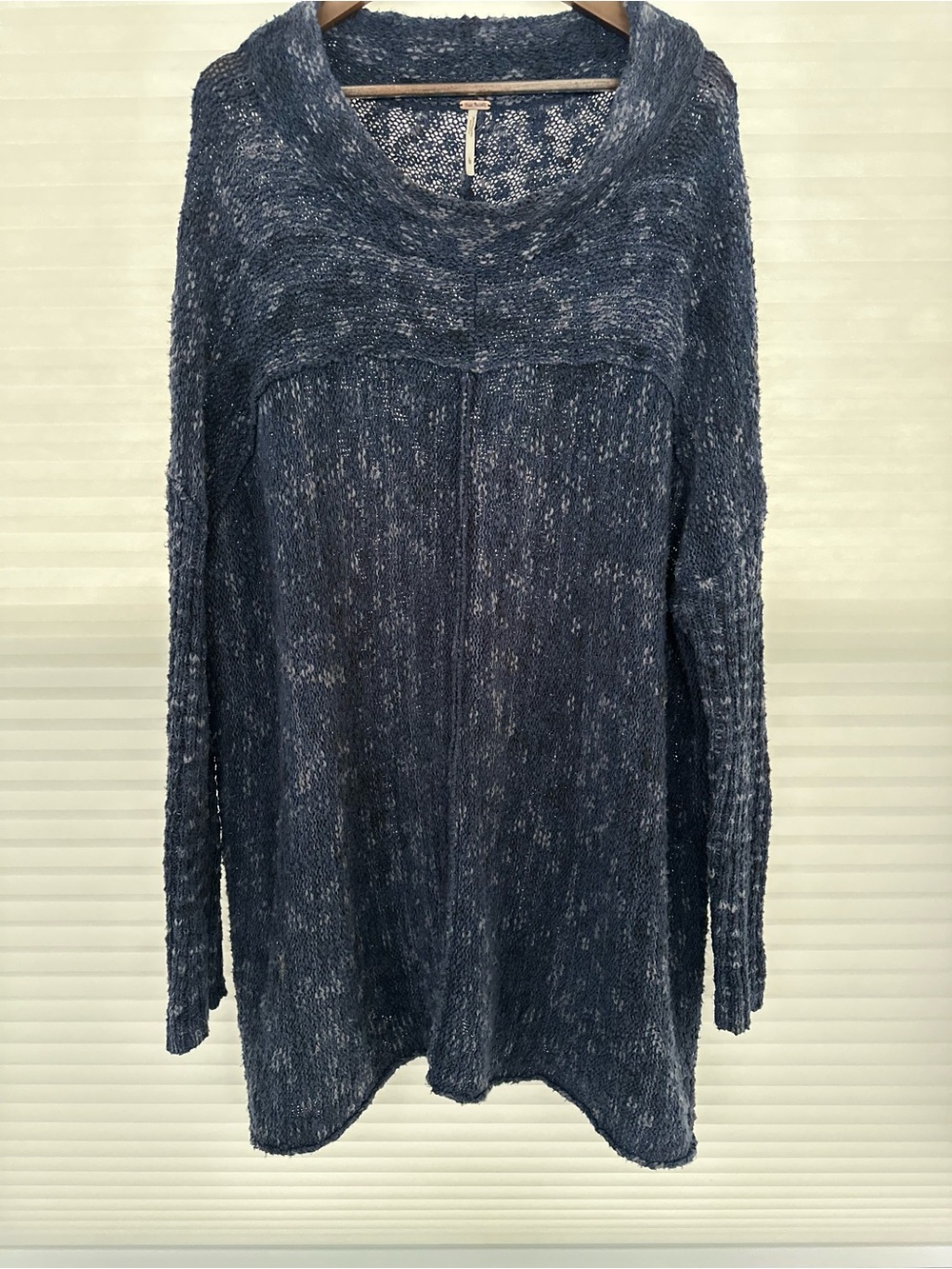 Free People Nightingale Oversized Tunic Sweater Size Large